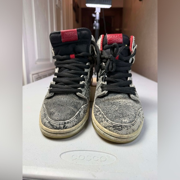 Nike Dunk High Premium SB Salt Stain 2014 - Size 9 - 313171 024 - Picture 14 of 16